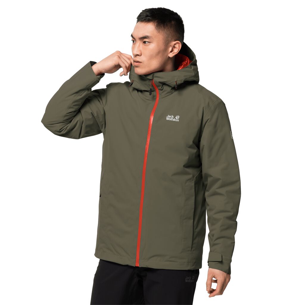 Jack Wolfskin ARGON STORM Vestes Homme Gris - VIEKOMR-52